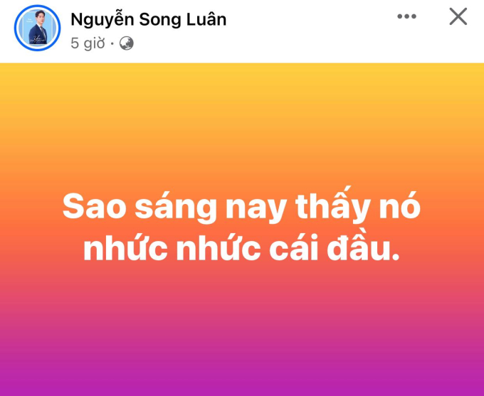 Song Luân cập nhật tình trạng hậu đám cưới linh đình