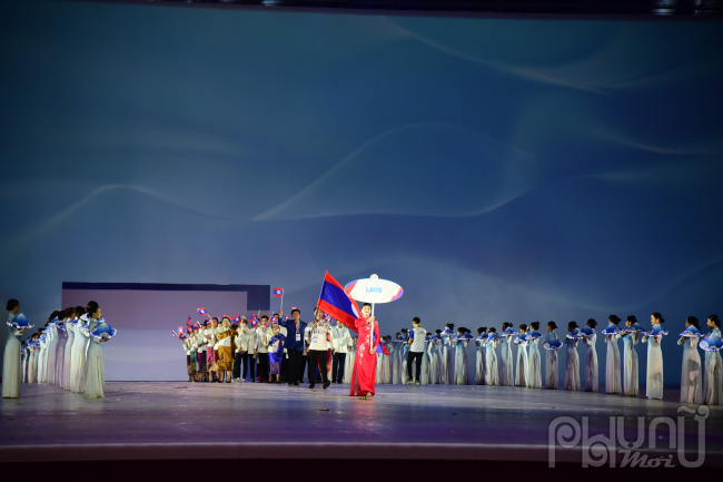 Đoàn thể thao Lào tham dự SEA Games 31 với 280 vận động viên tranh tài ở 28/40 môn